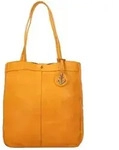 Harbour 2nd Anchor Love Elbe 1 Shopper Tasche Leder 29 cm orange