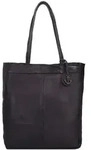 Harbour 2nd Anchor Love Elbe 1 Shopper Tasche Leder 29 cm schwarz