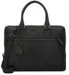 Burkely Antique Avery Aktentasche Leder 38 cm Laptopfach schwarz