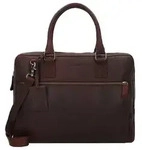 Burkely Antique Avery Aktentasche Leder 38 cm Laptopfach braun