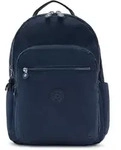 Kipling Basic Seoul Rucksack 44 cm Laptopfach blau