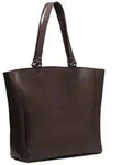 The Chesterfield Brand Wax Pull Up Schultertasche Leder 36 cm Laptopfach braun