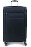 Samsonite Citybeat 4 Rollen Trolley 78 cm mit Dehnfalte blau