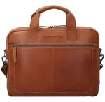 The Chesterfield Brand Wax Pull Up Aktentasche Leder 40 cm Laptopfach braun