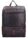 The Chesterfield Brand Rich Business-Rucksack Leder 45 cm Laptopfach braun