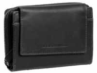 The Chesterfield Brand Wax Pull Up Geldbörse RFID Schutz Leder 13.5 cm black