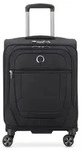 Delsey Paris Helium DLX 4-Rollen Kabinentrolley Slim Line 55 cm schwarz