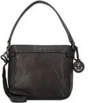 Harbour 2nd Anchor Love Luisa Schultertasche Leder 25 cm schwarz