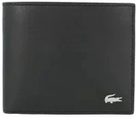 Lacoste Core Essentials FG Geldb&ouml;rse Leder 11.5 cm schwarz