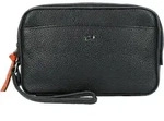 Braun B&uuml;ffel Novara Handgelenktasche Leder 23 cm schwarz