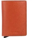 Secrid Slimwallet Vegetable Kreditkartenetui RFID Leder 7 cm braun