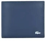 Lacoste Core Essentials FG Geldb&ouml;rse Leder 11.5 cm blau