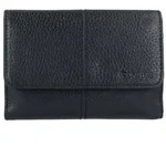 Esquire Verona Geldb&ouml;rse RFID Leder 14 cm schwarz