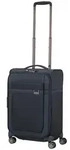 Samsonite Airea 4 Rollen Kabinentrolley 55 cm mit Dehnfalte blau