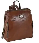 The Bridge Story Donna City Rucksack Leder 27 cm braun
