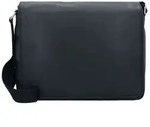 Leonhard Heyden Berlin Umh&auml;ngetasche Leder 38 cm schwarz