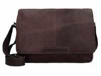 The Chesterfield Brand Wax Pull Up Messenger Leder 40 cm Laptopfach brown