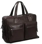 The Chesterfield Brand Wax Pull Up Aktentasche Leder 43 cm Laptopfach braun