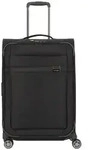Samsonite Airea 4 Rollen Trolley 67 cm mit Dehnfalte schwarz