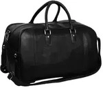 The Chesterfield Brand Wax Pull Up 2 Rollen Reisetasche Leder 60 cm schwarz