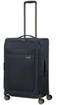 Samsonite Airea 4 Rollen Trolley 67 cm mit Dehnfalte blau
