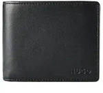 Hugo Subway Trifold Geldb&ouml;rse Leder 11 cm schwarz