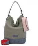Fritzi aus Preu&szlig;en Izzy07 Olga Canvas Schultertasche 27 cm braun