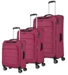 Travelite Skaii 4-Rollen Kofferset 3tlg. rot