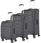 Travelite Skaii 4-Rollen Kofferset 3tlg. grau