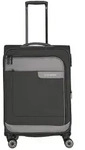 Travelite Viia 4 Rollen Trolley 67 cm grau