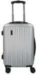 bugatti Lima 2.0 4-Rollen Kabinentrolley 55 cm mit Doppelrollen silberfarben