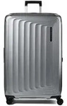 Samsonite Nuon 4 Rollen Trolley 81 cm mit Dehnfalte silberfarben