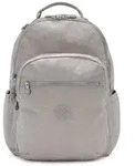 Kipling Basic Seoul Rucksack 44 cm Laptopfach grau
