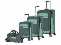Travelite VIIA 4-Rollen Kofferset 4tlg. eukalyptus