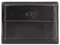 Braun Büffel Arezzo Geldbörse RFID Leder 8 cm schwarz