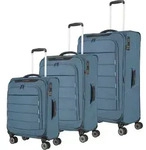 Travelite Skaii 4-Rollen Kofferset 3tlg. blau