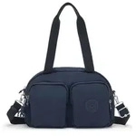 Kipling Basic Cool Defea Schultertasche 33 cm blau