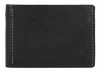 Braun Büffel Henry Geldbörse Leder 9,5 cm schwarz
