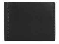 Braun Büffel Henry Geldbörse RFID Leder 12 cm schwarz