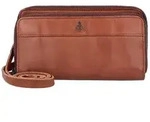 Harbour 2nd Anchor Love Serena Clutch Geldb&ouml;rse Leder 20 cm braun