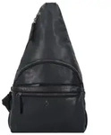 Harbour 2nd Anchor Love Merlin Umh&auml;ngetasche Leder 23 cm schwarz