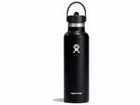 Hydro Flask Hydration Standard Flex Straw Cap Trinkflasche 621 ml black