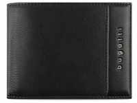 bugatti Nome Geldbörse RFID Schutz Leder 13 cm schwarz