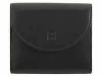 DuDu Colorful Malaga Geldbörse RFID Schutz Leder 8.5 cm schwarz
