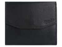 Esquire New Silk Geldbörse Leder 12 cm schwarz