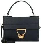 Coccinelle Arlettis Handtasche Leder 22 cm schwarz