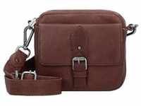 Cowboysbag Brugge Umhängetasche Leder 17 cm brown