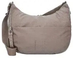Mandarina Duck MD20 Umh&auml;ngetasche 39 cm mit Dehnfalte grau