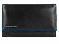 Piquadro Blue Square Geldbörse RFID Leder 16 cm black