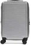 Mandarina Duck Tank Case 4 Rollen Kabinentrolley S 55 cm mit Dehnfalte silberfarben